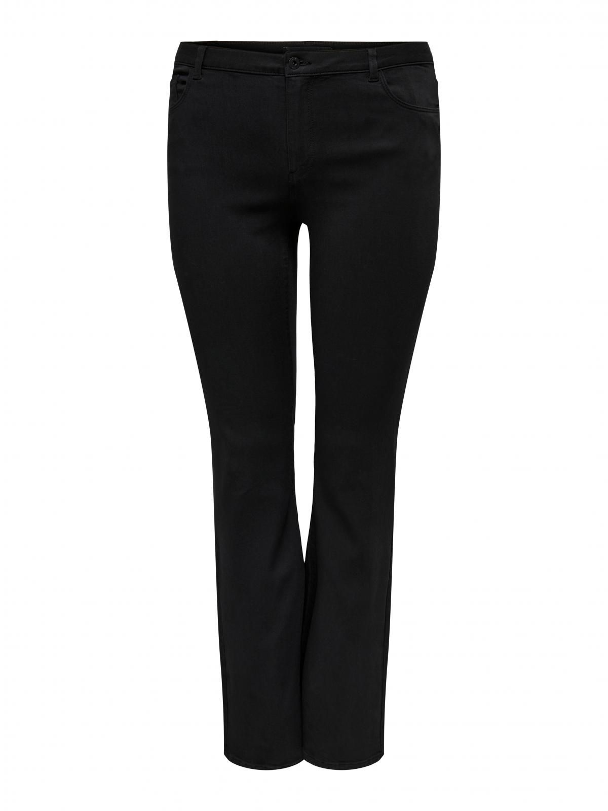 온리 레트로 플레어핏 블랙 데님 팬츠 15321650_2161 BLACK / BLACK - 상세 이미지 3