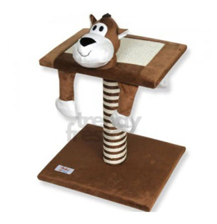 데이슬롯 고양이 캐릭터 3way 캣타워 고양이스크래쳐 소형캣타워