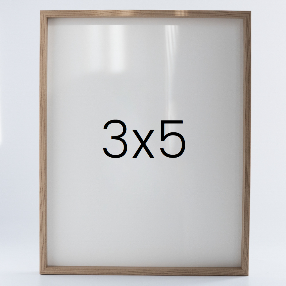 9mm우드심플 나무액자 사진액자 포토테이블 웨딩 전시회 맞춤 틀 3x5 76x127mm, 내츄럴 - 메인 이미지