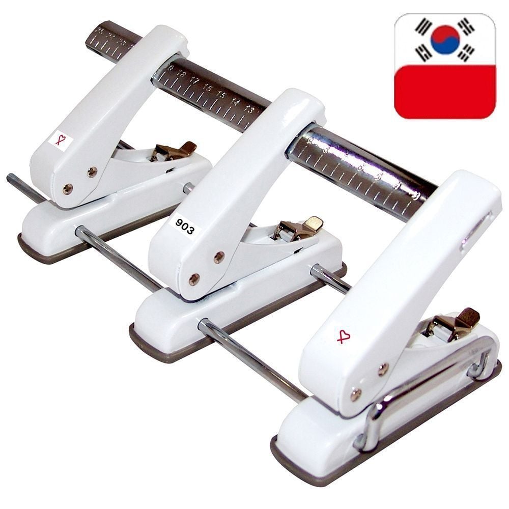 바이하츠 3공 이동펀치 P-903 27매천공 - 상품 이미지