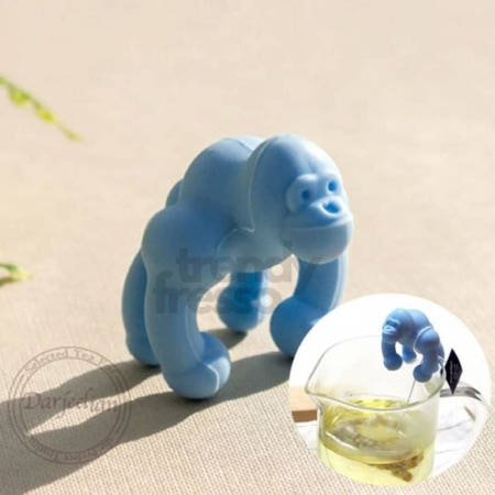 데이슬롯 고릴라 티백홀더 스트링홀더 실리콘 캐릭터티백걸이