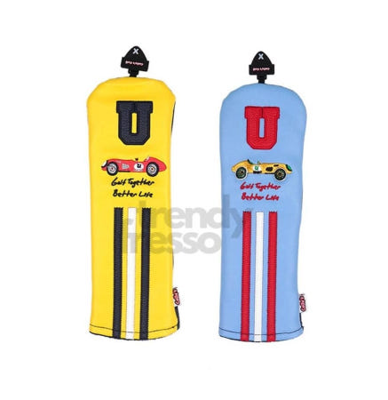 [트렌디프레소협력사]데이슬롯 슈퍼레이싱 유틸리티 헤드커버 골프채커버 캐릭터카바 헤드카바