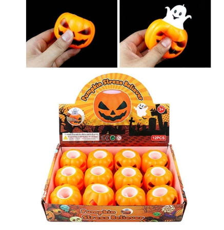 데이슬롯 할로윈 호박 말랑이 12개 호박주물럭 할로윈데이 단체선물