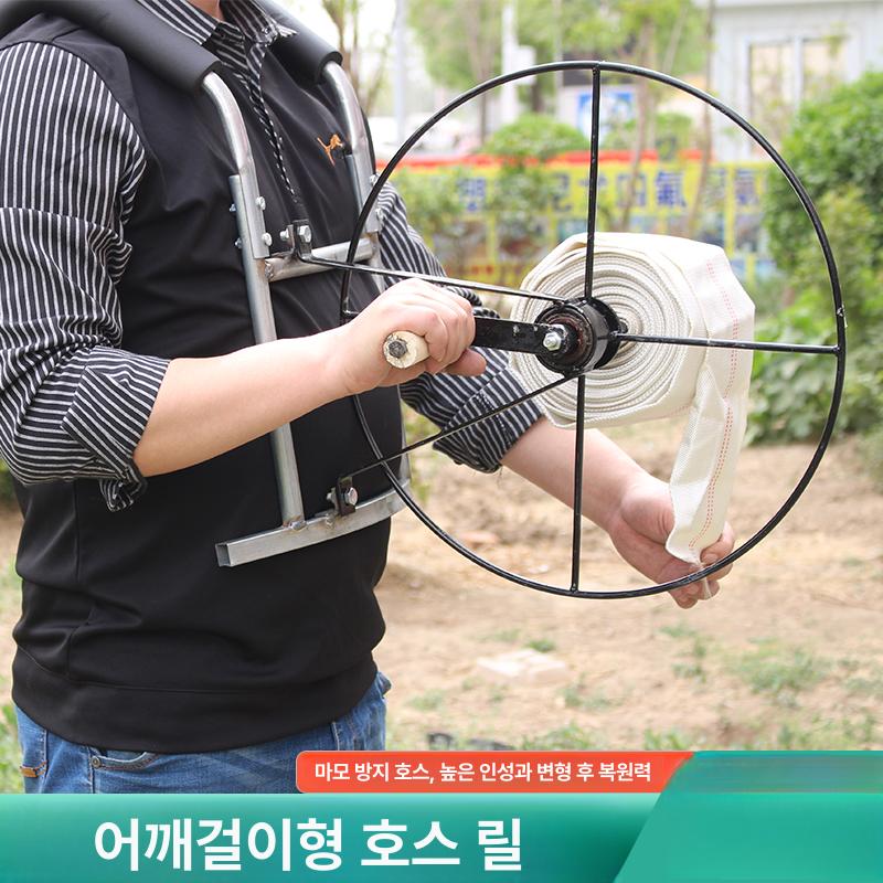 비닐 수거기 기 부직포 로타리 호스릴 감는 호스 콘솔테이프롤러 - 상세 이미지 4