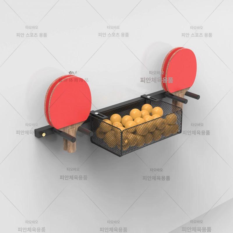 탁구 라켓 보관함 공 거치대 수납 스탠드 체육관 클럽 정리 선반 - 상세 이미지 2
