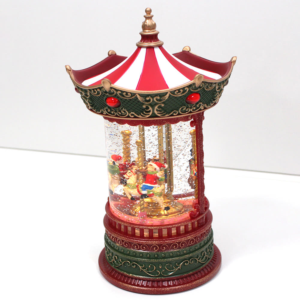 오르골 LED 무드등 연출