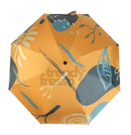 [트렌디프레소협력사]데이슬롯 오렌지 아트팝 5단 UV 암막 양산 휴대용우산 양우산 가벼운우산