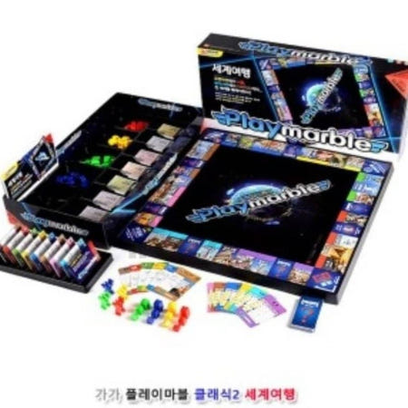 [트렌디프레소협력사]데이슬롯 플레이마블 클래식 세계여행 보드게임 수집품 가가