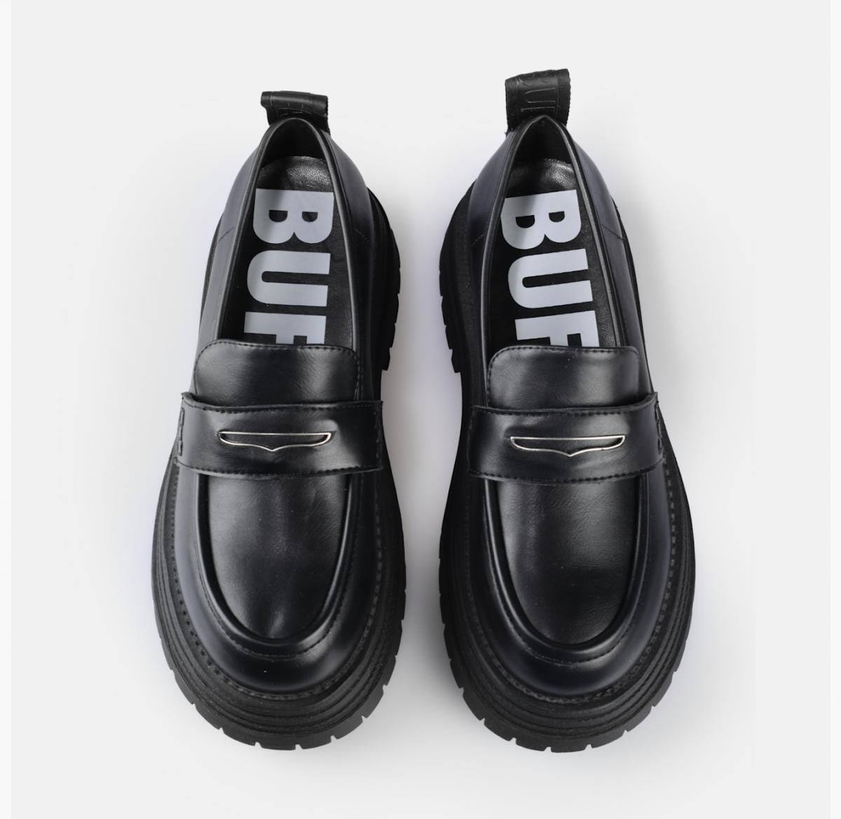 버팔로 비건레더 클래식 블랙 베이직 로퍼 02474915 SCHWARZ - 상세 이미지 2