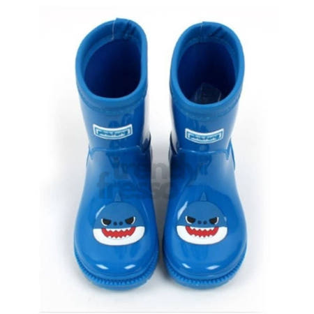 [트렌디프레소협력사]데이슬롯 핑크퐁 아빠상어 PVC 장화 여름부츠 핑크퐁장화 어린이부츠