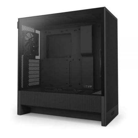 [해외]NZXT H5 Flow 2024 - 컴팩트 ATX 미드타워 PC 게이밍 케이스 높은 공기 흐름 120mm 팬 2개 포함 360mm 전면 및 240mm 상단 라디에이터 지원