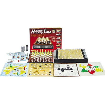 [트렌디프레소협력사]데이슬롯 가족 두뇌게임 7종 보드게임 윷놀이 체스 다아이몬드