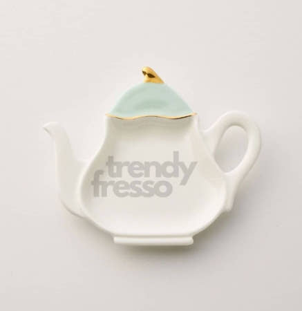 데이슬롯 엘린 스카이블루 티백받침 티백홀더 티용품