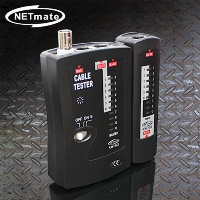 NETmate KW G3 네트워크 케이블 테스터기 랜선 테스트 - 상품 이미지