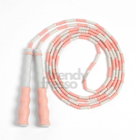 [트렌디프레소협력사]데이슬롯 구슬 줄넘기 핑크 X2 구슬줄넘기 헬스용품