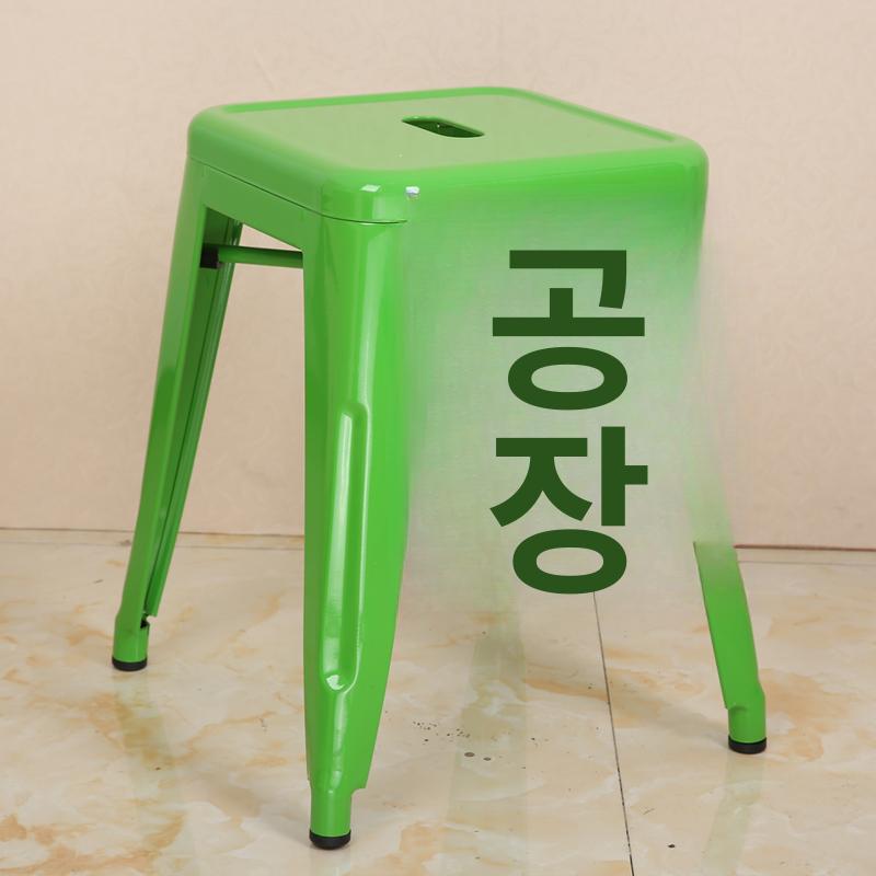 업소용 철제스툴 네일 의자 홈바의자 레스토랑 - 상세 이미지 4