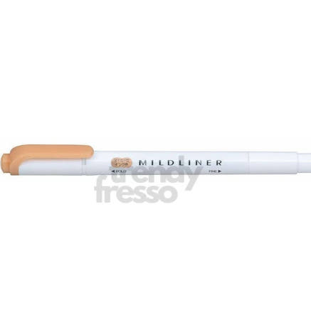 [트렌디프레소협력사]데이슬롯 제브라 마일드 오렌지 형광펜10개입 하이라이트펜 형광라이너