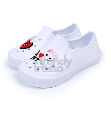 [트렌디프레소협력사]데이슬롯 패리스캣 EVA 실내화 뉴욕 여자아이신발 학교실내화