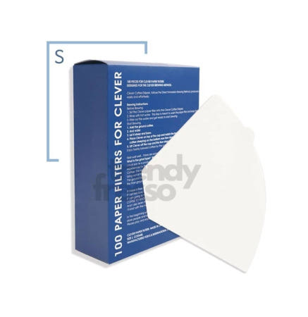 [트렌디프레소협력사]데이슬롯 클레버 여과지 소 100매 커피필터 미스터클레버 커피여과지