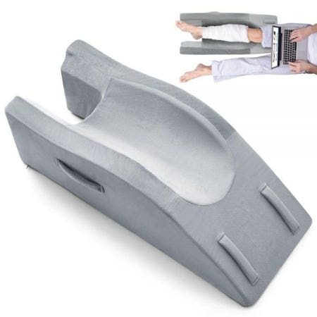 [해외]Dreamer Car 수술 후, 부상 또는 휴식을 위한 다리 높이 베개, 통증 완화를 발목 고정 웨지 미끄럼 방지 안정형 베이스 및 핸들 3개가 있는 지지 고클럭 메모리 폼