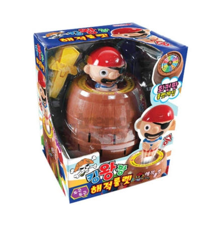 [트렌디프레소협력사]데이슬롯 해적룰렛 대형 보드게임 칼꽂기게임