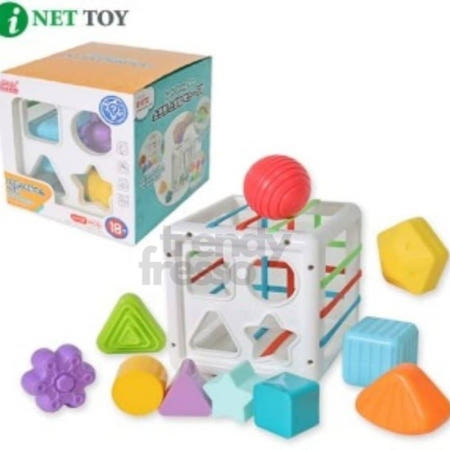 데이슬롯 아동 스트링박스 도형 매트 낚시놀이 HE0211