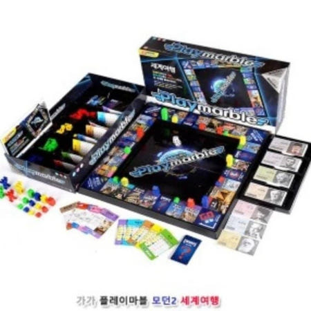 [트렌디프레소협력사]데이슬롯 플레이마블 모던 세계여행 수집품 보드게임 건강