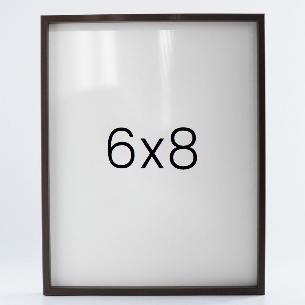 9mm우드심플 나무액자 사진액자 포토테이블 웨딩 전시회 맞춤 틀 6x8 152x203mm, 커피진밤 - 메인 이미지