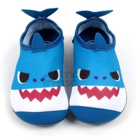 [트렌디프레소협력사]데이슬롯 핑크퐁 아빠상어 아쿠아슈즈 캐릭터 물놀이신발 워터슈즈 핑크퐁신발