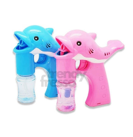 [트렌디프레소협력사]데이슬롯 돌고래 자동버블건 어린이총 비누방울 비누방울세트 버블놀이