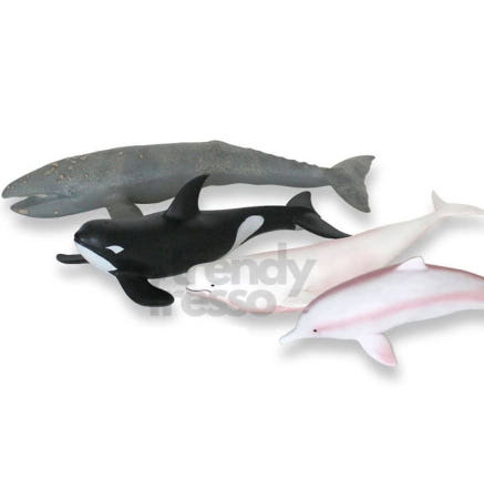 [트렌디프레소협력사]데이슬롯 돌고래 고래 모형 완구 동물모형장난감 동물학습장난감