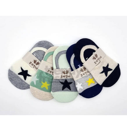 데이슬롯 아동 스타 덧신 양말 5종 (2~6호) 여아양말