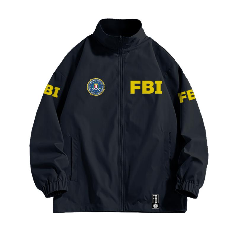 FBI 점퍼 미국 정보요원 봄 가을 겨울 영화 소품 연극 - 상품 이미지