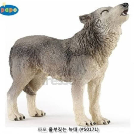 데이슬롯 유아 피규어 늑대 울부짖는늑대 모형완구 아기