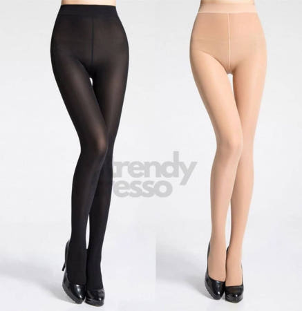 데이슬롯 여성 하이웨스트 팬티스타킹 슬림핏 광택스타킹