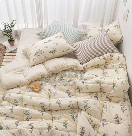 [트렌디프레소협력사]데이슬롯 베이지와일드 SS 차렵패드세트 싱글차렵이불 침대이불세트