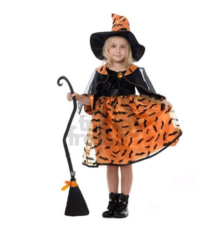 데이슬롯 할로윈 주시 마녀 오렌지 마녀의상 여아코스튬 코스튬의상