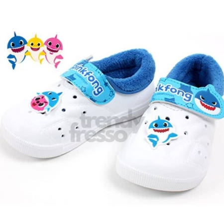 데이슬롯 핑크퐁 아빠상어 내피실내화 털실내화