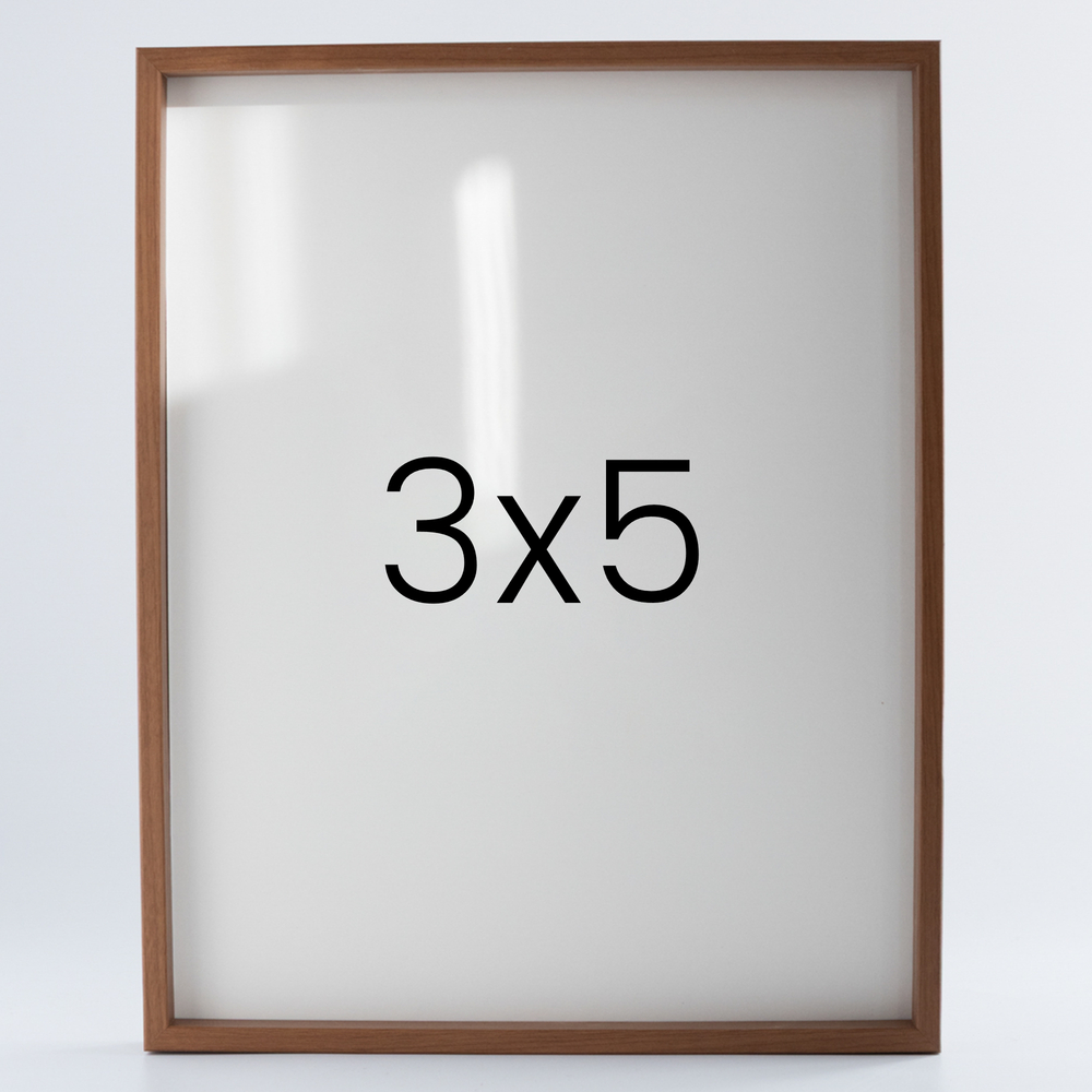 9mm우드심플 나무액자 사진액자 포토테이블 웨딩 전시회 맞춤 틀 3x5 76x127mm, 연밤 - 상품 이미지