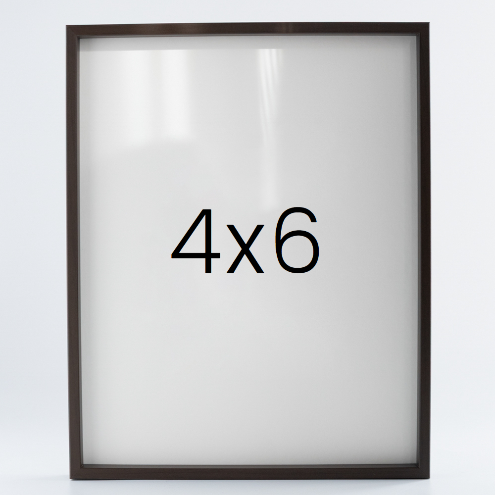 9mm우드심플 나무액자 사진액자 포토테이블 웨딩 전시회 맞춤 틀 4x6 101x152mm, 커피진밤 - 메인 이미지