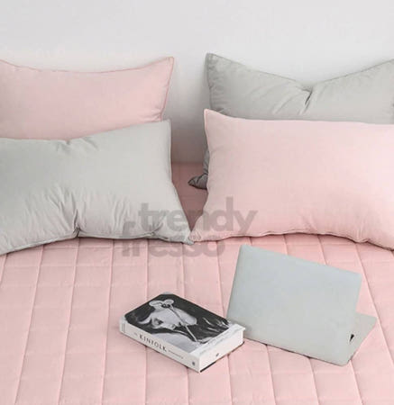 데이슬롯 순면 밴딩패드 F 핑크베이지 논슬립침대패드