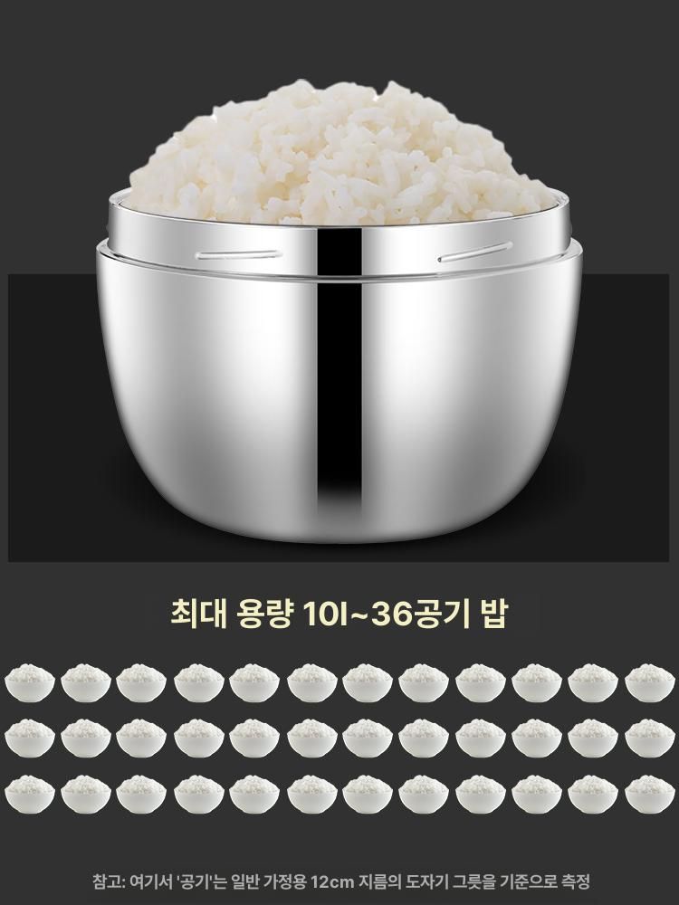대용량보온통 보온 보냉 도시락 국 밥 죽 통 업소용 휴대 가능 죽배달용 병문안용기 - 상세 이미지 3