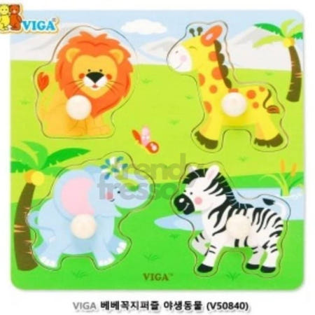 데이슬롯 베베퍼즐 야생동물 곤충 V50840 꼭지퍼즐