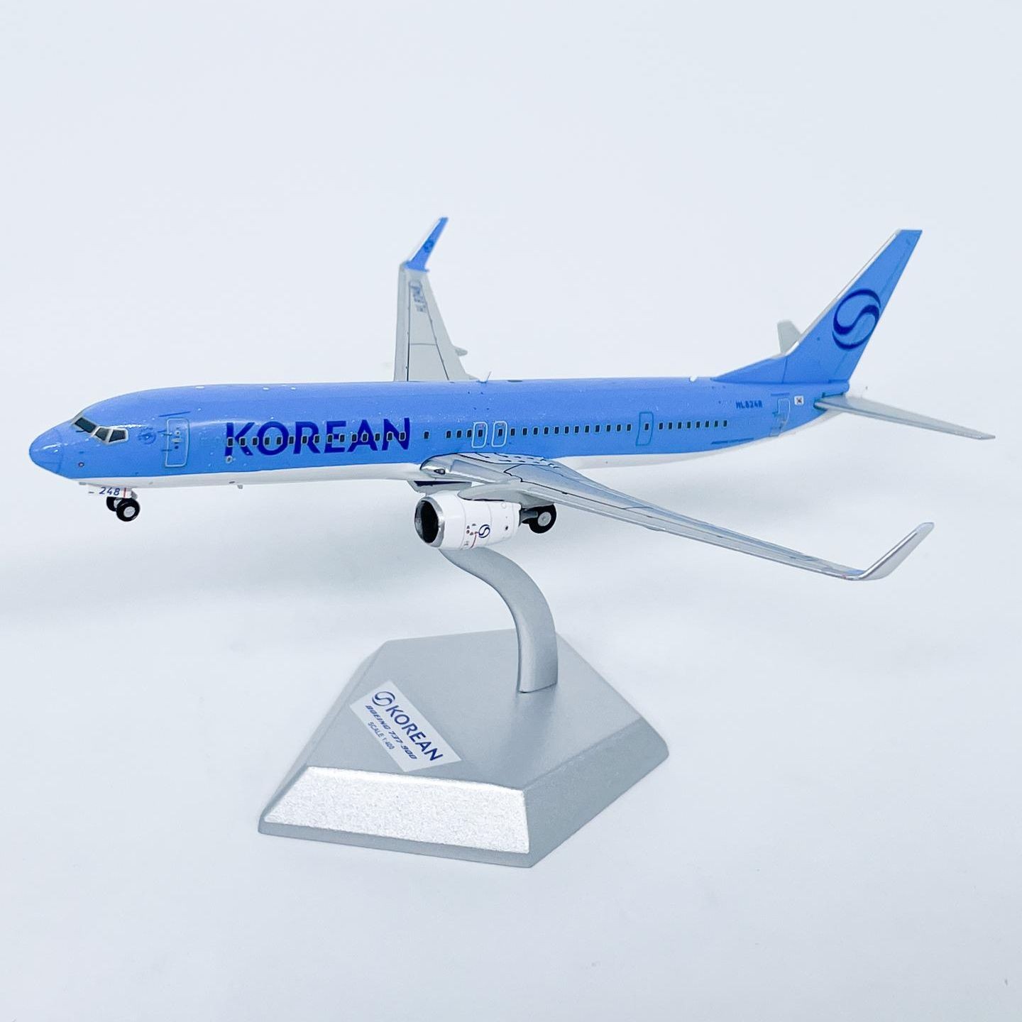 HX Models 1:400 대한항공 B747-8 HL7638 메탈 비행기 모형 - 메인 이미지