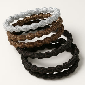 [국내생산] 무매듭 무팁 머리끈 피너츠/50SET 솔직 후기 | 실사용자 리뷰 분석 - 상품 이미지 3