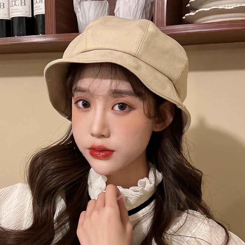 모자 버킷햇 벙거지 여성 보닛햇 엄마 40대 여자 챙 여름 사파리 챙넓은 라피아햇 서핑 중년 50대 베이지색 - 상품 이미지