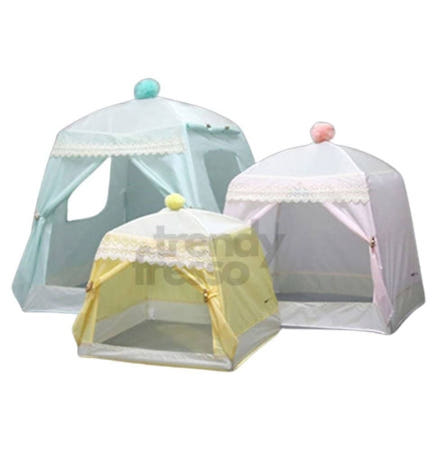 데이슬롯 강아지 중형 캠핑 텐트하우스 강아지집 반려동물텐트 고양이하우스