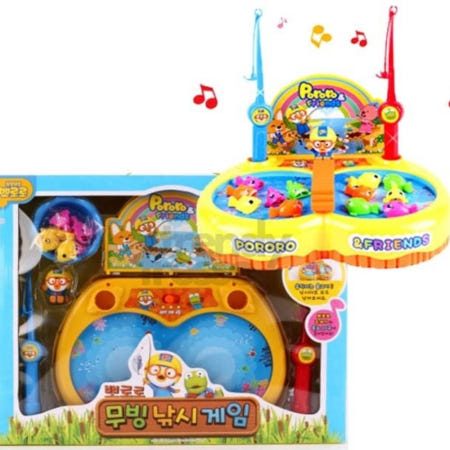 데이슬롯 뽀로로 낚시게임 멜로디 낚시놀이 완구 놀이학습 낚시대장난감
