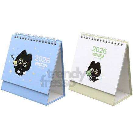 [트렌디프레소협력사]데이슬롯 2026 디자인 스탠딩달력 2개 미니캘린더 2026년카렌다 2026년달력