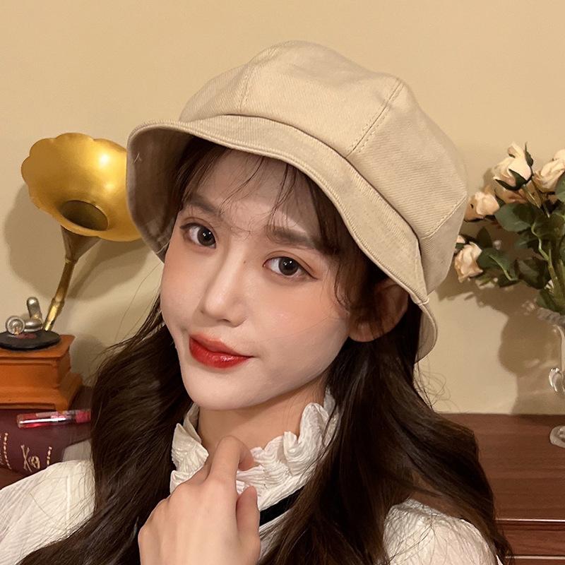 모자 버킷햇 벙거지 여성 보닛햇 엄마 40대 여자 챙 여름 사파리 챙넓은 라피아햇 서핑 중년 50대 베이지색 - 상세 이미지 3